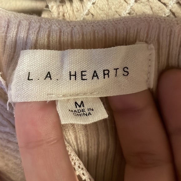 LA Hearts Ribbed Tank - Picture 5 of 5